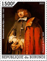 Burundi  2022 Rembrandt. (1125a) OFFICIAL ISSUE - Rembrandt
