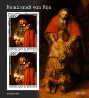 Burundi  2022 Rembrandt. (1125b) OFFICIAL ISSUE - Rembrandt