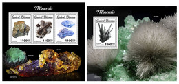 Guinea Bissau  2021 Minerals. (701) OFFICIAL ISSUE - Minéraux