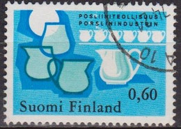 Porcelaine - FINLANDE - Carafe, Tasses - N° 705 - 1973 - Used Stamps