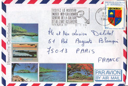 Nouméa 1989 - Flamme : Musée Néo-calédonien - Arts Océaniens - Calédonie - Covers & Documents