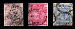 Gran Bretaña Nº 86/88. Año 1883/4 - Used Stamps