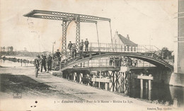 Estaires * Pont De La Meuse , Rivière La Lys * Villageois - Other & Unclassified