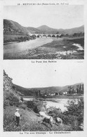 RETOURNAC (Haute-Loire) - Le Pont Des Sables & La Vie Aux Champs - Le Chambonnet - Gardien De Vaches - Retournac