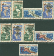 Mauritanie Mauritania - 1961 / 1962 - PA 18 / PA 20F - Série Oiseaux Complète - MNH - Mauritanie (1960-...)