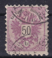 AUSTRIA 1883 - Canceled - ANK 49b - Perf. 10 - Usados