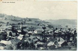 Gruss Aus HUTTWIL Verlag Von Albert Hegi Papeterie Gel. 1912 N. Amriswil - Huttwil