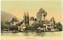 OBERHOFEN B. Thun Au Bon Marché Gel. 1910 N. St. Gallen - Oberhofen Am Thunersee