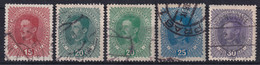 AUSTRIA 1917 - Canceled - ANK 221-224 - Used Stamps