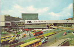 3501 – Vintage 1955-1960 - Birmingham England – The Bull Ring – Car Bus Truck Building – Good Condition – 2 Scans - Birmingham