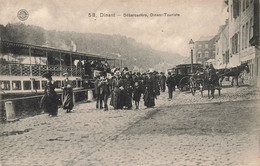 CPA - Belgique - Dinant - Débarcadère, Dinant Touriste - Edit. G; Hermans - Oblitéré Dinant 1919 - Animé - Bateau - Dinant