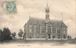 Houplines * 1906 * Place Et Mairie Du Village - Autres & Non Classés