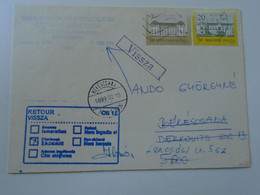 D192830  Hungary Cover -Hungarian Association Of The Blind -Ungarischer Blindenverband -Békéscsaba  1999 Retour - Lettres & Documents