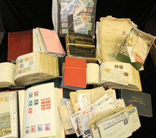 MISCELLANEOUS Accumulation In A Carton Incl. World Collections In Old Strand, Improved & Lincoln Albums, Range In Adelph - Andere & Zonder Classificatie