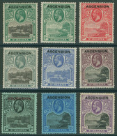 1922 Defin Set M, SG.1/9, Cat. £325 - Andere & Zonder Classificatie