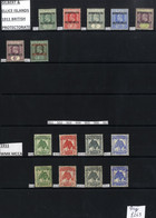 1911-70 M & U Collection On Hagner Leaves Incl. 1911 Fiji Optd Set M, 1911 MCCA Set M Another Set U, 1912-24 MCCA Set To - Other & Unclassified