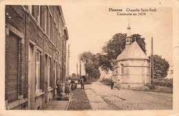 CPA - Belgique - Feurus - Chapelle Saint Roch Construite En 1934 - Edit. A. Gonsette Kairet - Animé - Fleurus