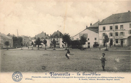 CPA - Belgique - Florenville - La Grand Place - Edit. Desaix - Poncelet Gautier Successeur - Animé - Enfant - Florenville