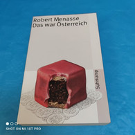 Robert Menasse - Das War Österreich - Gedichten En Essays