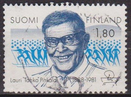Sport De Masse - FINLANDE - Lauri Pinkhala, Promoteur - N°  1000 - 1988 - Used Stamps