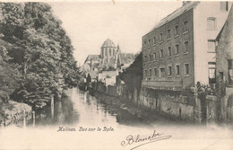 CPA - Belgique - Malines - Vue Sur La Dyle - Précurseur - Oblitéré Malines Station 1905 - Rivière - Mechelen