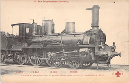 CPA Chemin De Fer - Les Locomotives Françaises Orléans - 3 F Fleury - Machine N°461 - Treinen