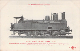 CPA Chemin De Fer - Les Locomotives Françaises Orléans - 3 F Fleury - Machine N°2202 - Eisenbahnen