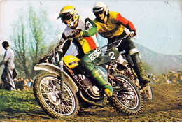 MOTOCROSS HARRIE EVERTS ,HANS MAISCH COULEUR REF 78469 - Motorcycle Sport