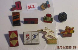 Delcampe - SUPER AFFAIRE A PRIX CASSE !!! LOT 342 : Lot De 10 Pin's TOUS DIFFERENTS En Très Bon état Mais SANS Les Attaches - Lots