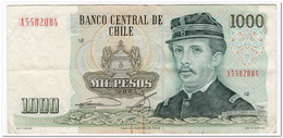 CHILE,1000 PESOS,1988,P.154c,VF - Chili