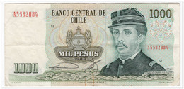 CHILE,1000 PESOS,1988,P.154c,VF - Chile