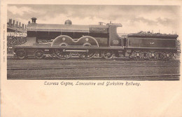 CPA Chemin De Fer - Express Engine - Lancashire And Yorkshire Railway - The Wrench Series N°2285 - Trains