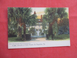 Rotograph. Hotel Alcazar.  St Augustine - Florida > St Augustine    Ref 5900 - St Augustine