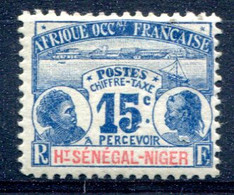 Haut Sénégal Et Niger        Taxes N° 3 * - Neufs