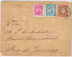 Portugal, 1898, Lisboa-Rio De Janeiro - Lettres & Documents