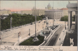 Wien - Hof- Mussen, Parlamentsbrunnen - Ringstrasse