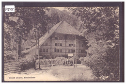 DISTRICT DU PAYS D'ENHAUT - ROSSINIERES - LE GRAND CHALET - ANCIENNE DEMEURE DU PEINTRE BALTHUS - TB - Rossinière