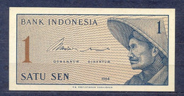 Indonesia - 1964 - 1 Sen...  P90 ..UNC - Indonésie