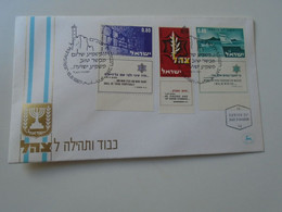 D192851  ISRAEL  FDC   JERUSALEM  1967 - Victory In The Six Days War - Military - Revenues Armed Forces - FDC