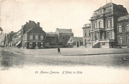 CPA - Belgique - Namur - Jambes - L'Hôtel De Ville - Précurseur - Oblitéré Dinant 1903 - Animé - Other & Unclassified