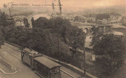 CPA - Belgique - Namur - Citadelle - Panorama Vu Du Tienne Des Biches - Edit. Nels - Fleuve - Tram - Pont - Altri & Non Classificati