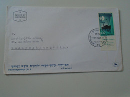D192857   ISRAEL  FDC - Jerusalem 1964     Sent To Kmety Ottó Hungary - FDC