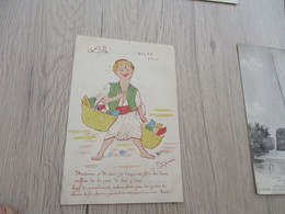 CPA  Algérie Alger 1905 Illustrée Par Chagny Madame.... Enfant Vendeur - Bambini