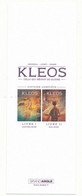 KLEOS - Marque-Pages