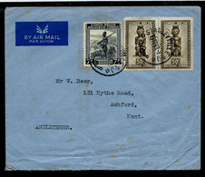 Lettre  Obl. STANLEYVILLE 19/10/49 Vers Kent ( GB) - Covers & Documents