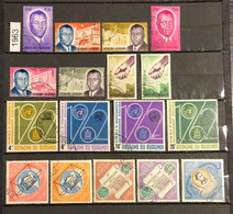 Lot De 49 Timbres Oblitérés Burundi 1963 / 1967 - Used Stamps