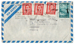 ARGENTINE--lettre BUENOS AIRES  Pour NANTERRE-92 (France).timbres Sur Lettre,  Cachet (avion) - Other & Unclassified