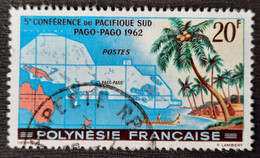 Polynésie Française 1962 N°17 Ob TB Cote 9€ - Usati