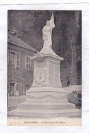 CPA :  14 X 9  -  MAGLAND  - Le  Monument  Aux  Morts - Magland