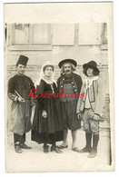 Ancienne Photo A Identifier Unknown Inconnu Costome Folklore Traditional Dress France Fotokaart Onbekend - Andere & Zonder Classificatie